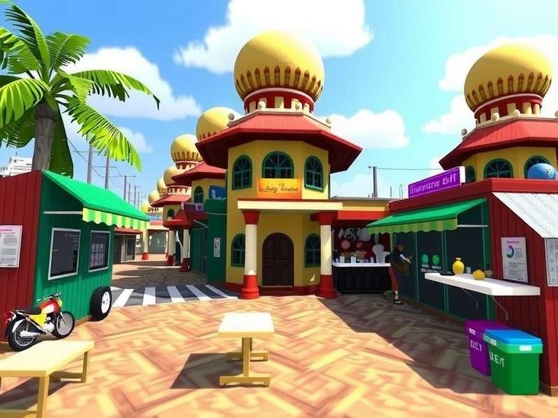 Finance Guru Sim Indian Marketplace Finance Guru Sim game screenshot showing Indian marketplace